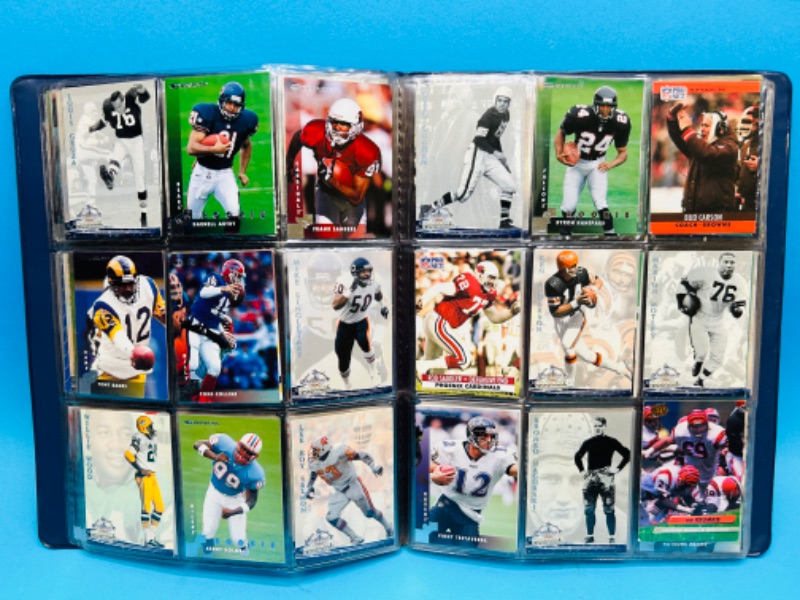 Photo 10 of 698731…216 mixed football cards in binder