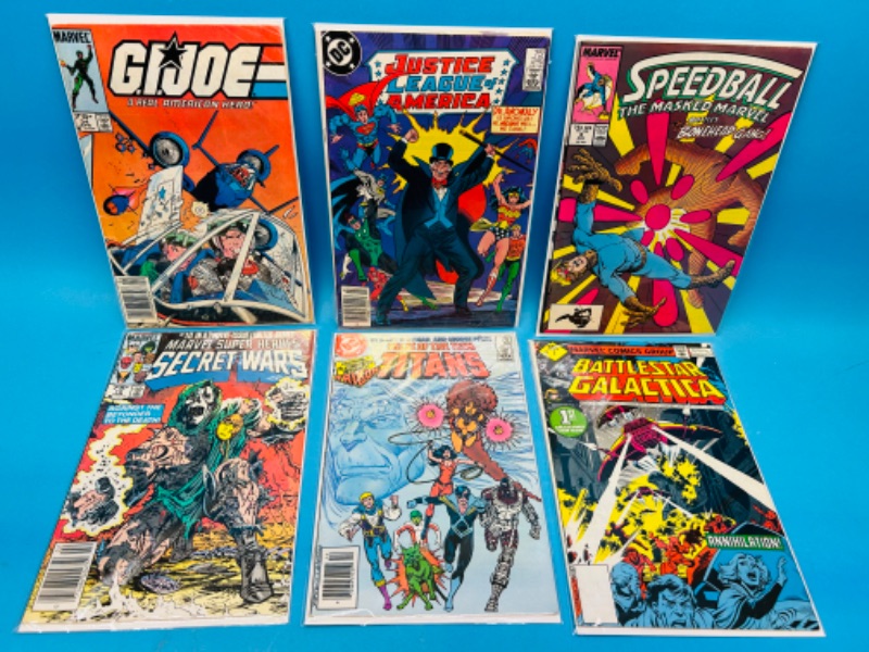 Photo 1 of 698734… 6 older comics in plastic sleeves 