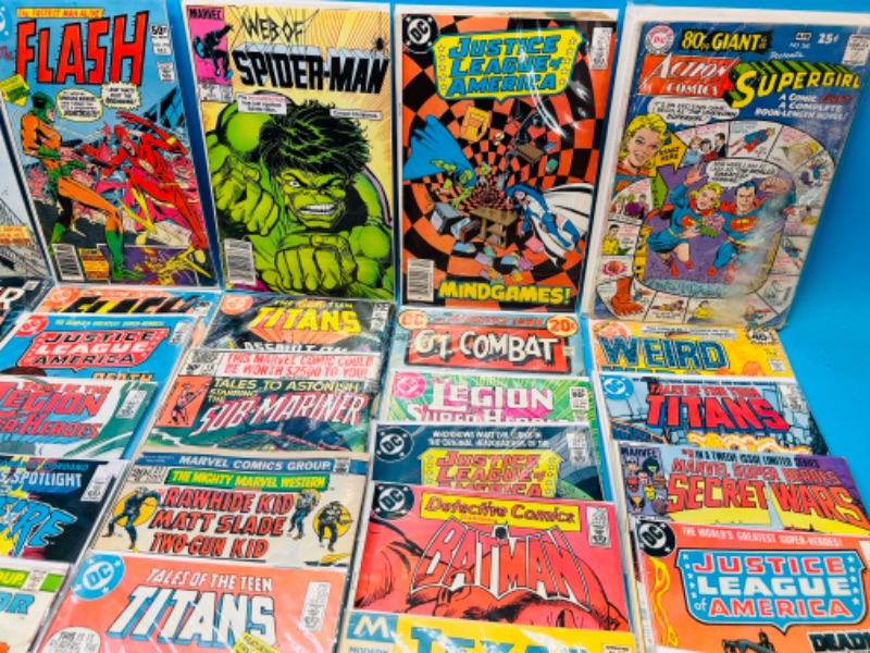 Photo 6 of 698736…major damaged older comics in sleeves- stains, rips, folds, etc