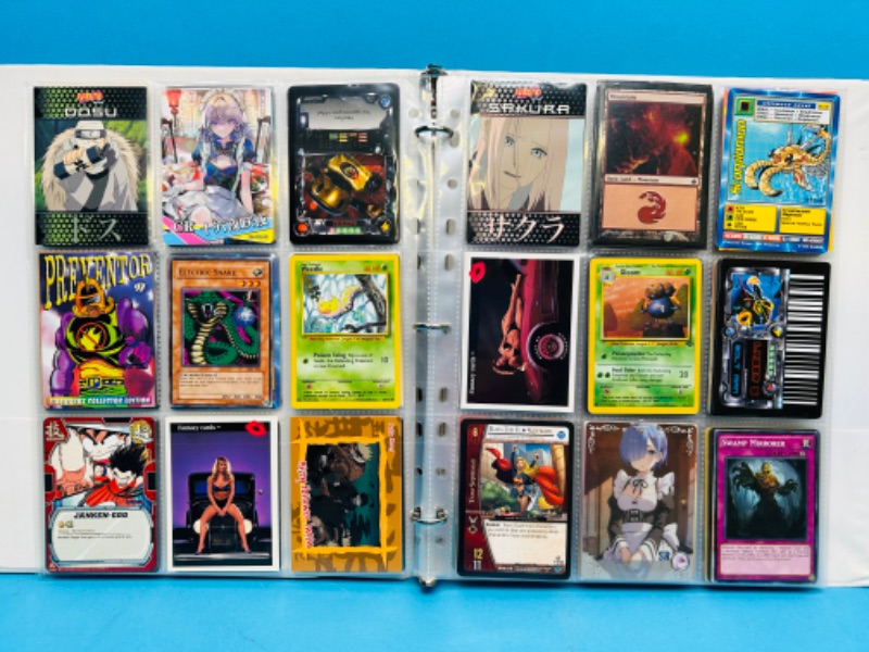 Photo 9 of 698745…216 mixed character and comic cards in binder