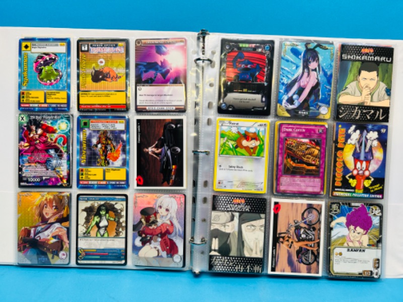 Photo 8 of 698745…216 mixed character and comic cards in binder