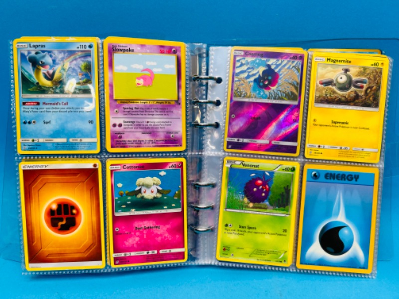 Photo 1 of 698747…80 mixed Pokémon cards in binder - various dates