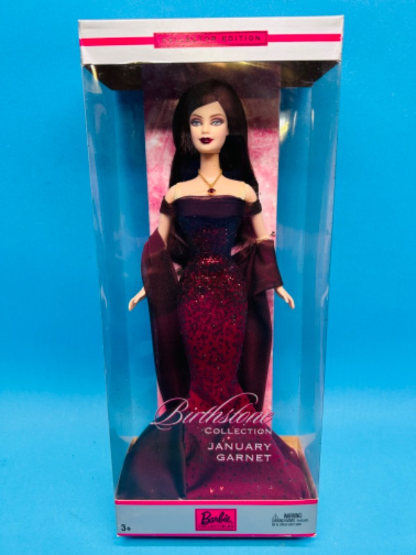 Photo 1 of 698774…Barbie birthstone January Garnet doll