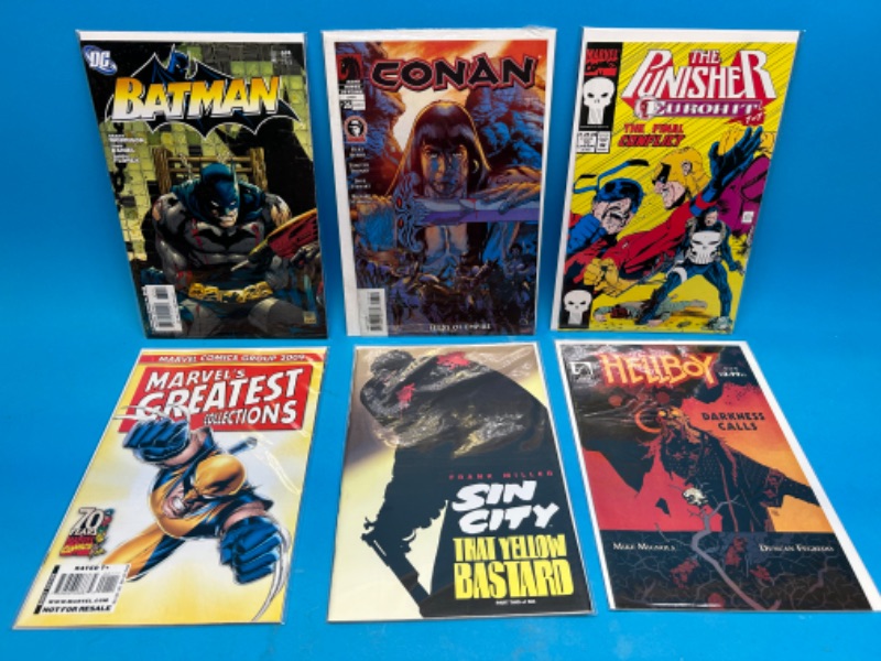 Photo 1 of 698781… 6 comics in plastic sleeves 