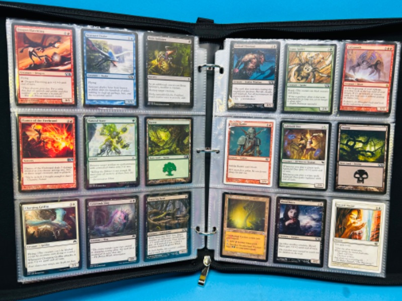 Photo 12 of 698788…324 mixed Magic the gathering cards in binder 