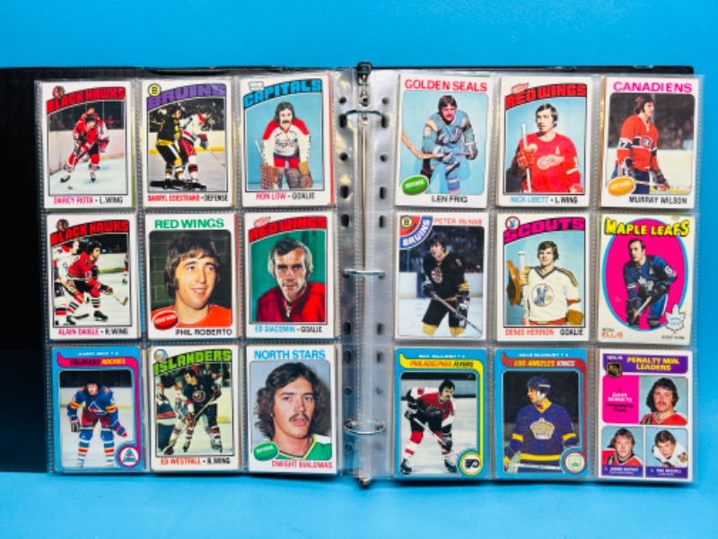 Photo 13 of 698801…252 vintage hockey cards from late 1970’s in binder 