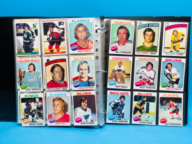 Photo 4 of 698801…252 vintage hockey cards from late 1970’s in binder 