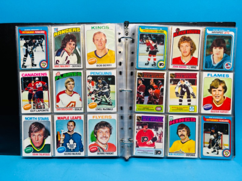 Photo 3 of 698801…252 vintage hockey cards from late 1970’s in binder 