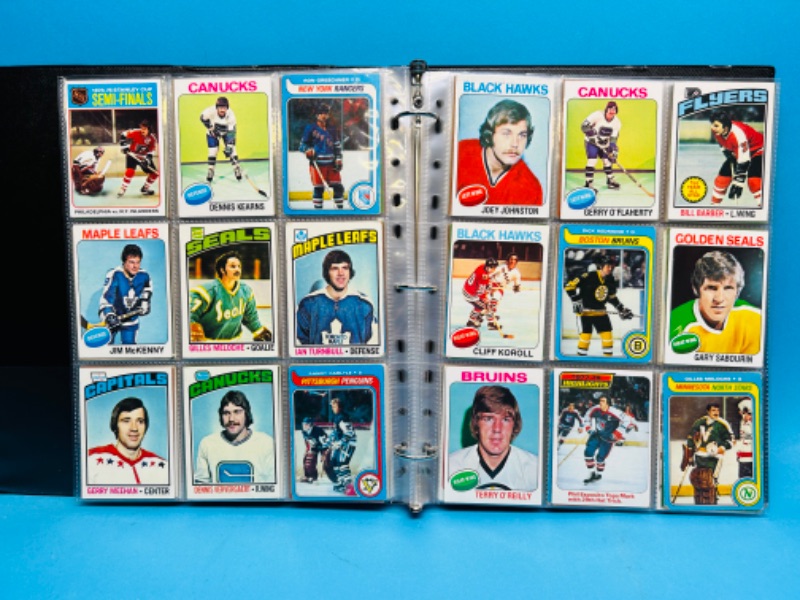 Photo 8 of 698801…252 vintage hockey cards from late 1970’s in binder 