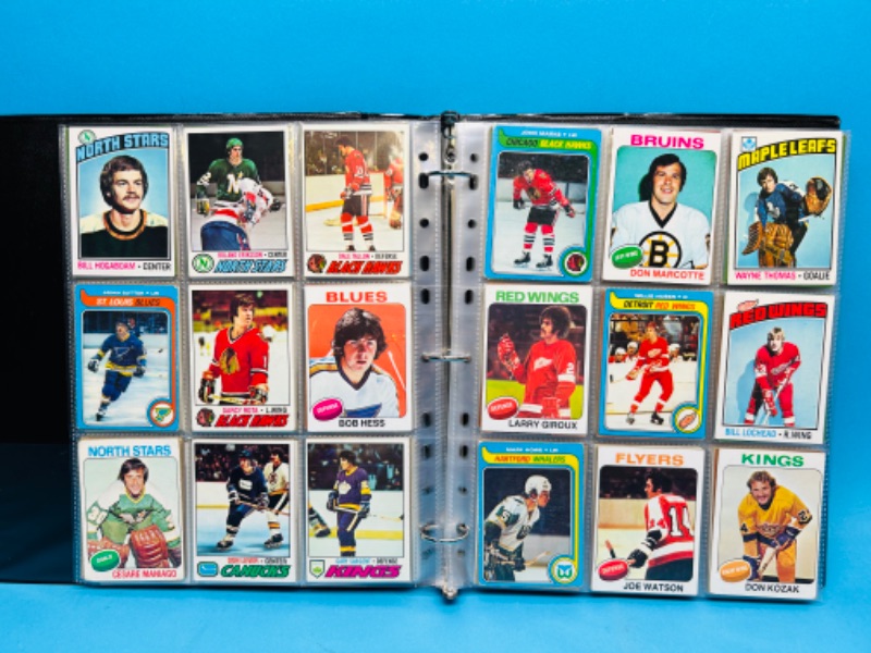 Photo 8 of 698802… 252 vintage hockey cards from late 1970’s in binder 