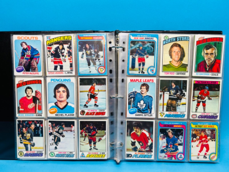 Photo 2 of 698802… 252 vintage hockey cards from late 1970’s in binder 