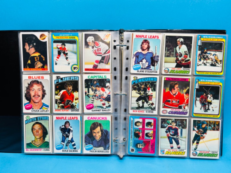 Photo 6 of 698802… 252 vintage hockey cards from late 1970’s in binder 