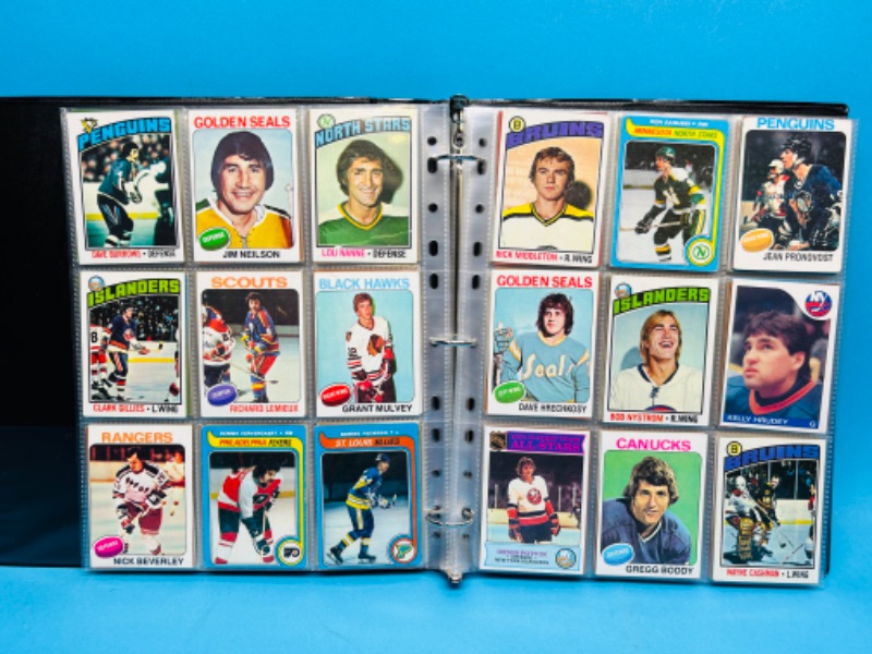 Photo 7 of 698802… 252 vintage hockey cards from late 1970’s in binder 