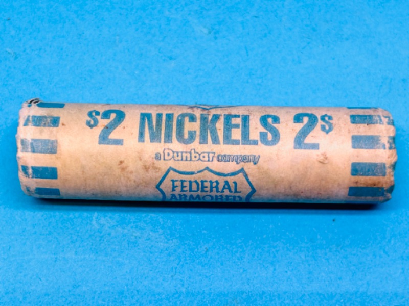 Photo 1 of 698811…vintage bank rolled nickels -top nickel in the 1980’s