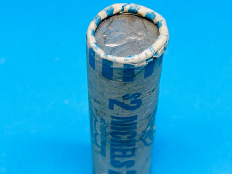 Photo 2 of 698811…vintage bank rolled nickels -top nickel in the 1980’s