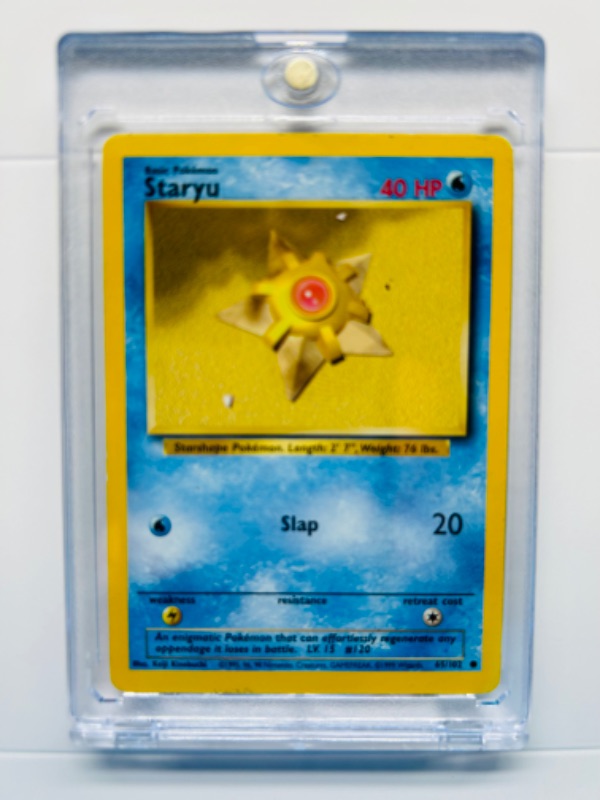 Photo 1 of 698820…Pokémon Stayu card 65/102  in hard plastic case 