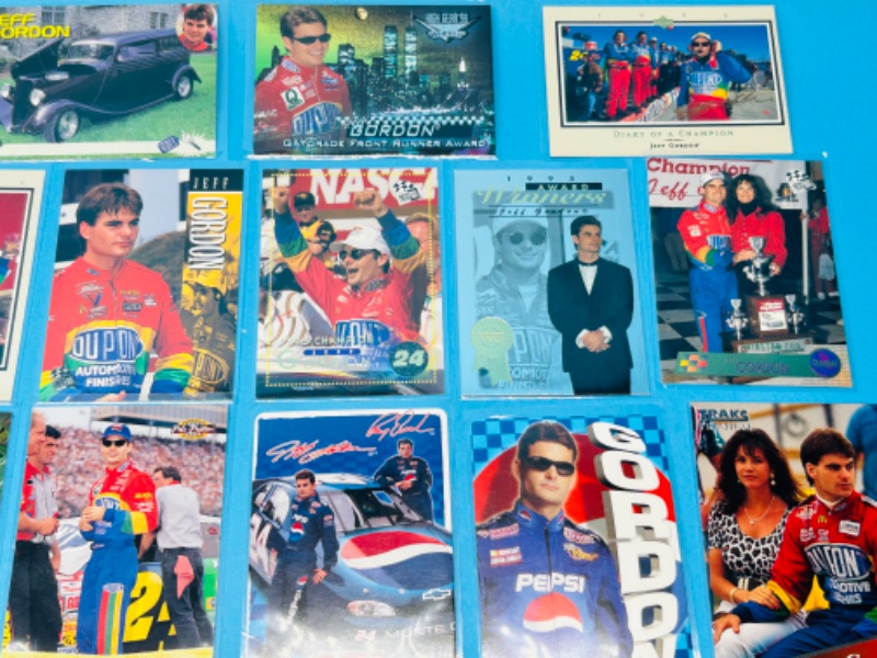 Photo 2 of 698835…20 NASCAR Jeff Gordon trading cards in plastic sleeves 