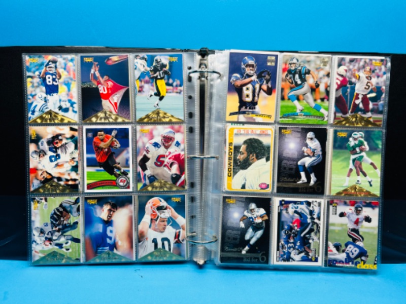 Photo 2 of 698869…306 mixed football trading cards in binder 