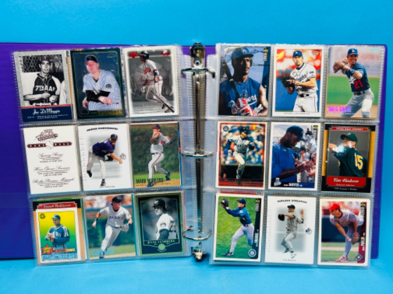 Photo 14 of 698885…342 mixed baseball trading cards in binder 