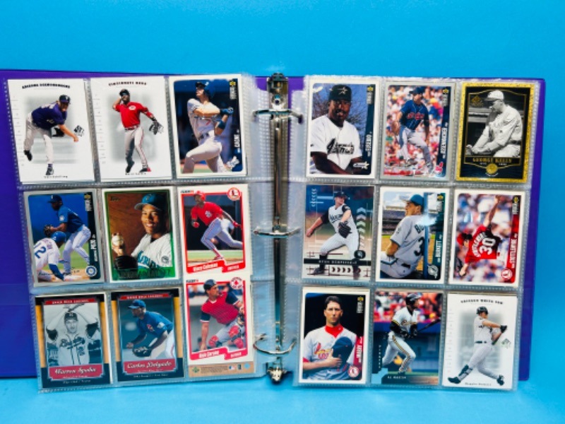 Photo 5 of 698885…342 mixed baseball trading cards in binder 