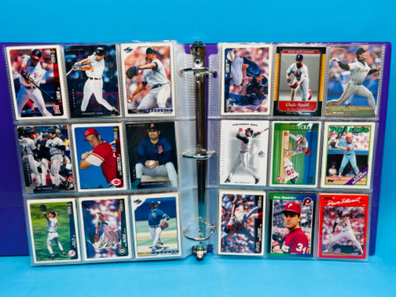 Photo 2 of 698885…342 mixed baseball trading cards in binder 