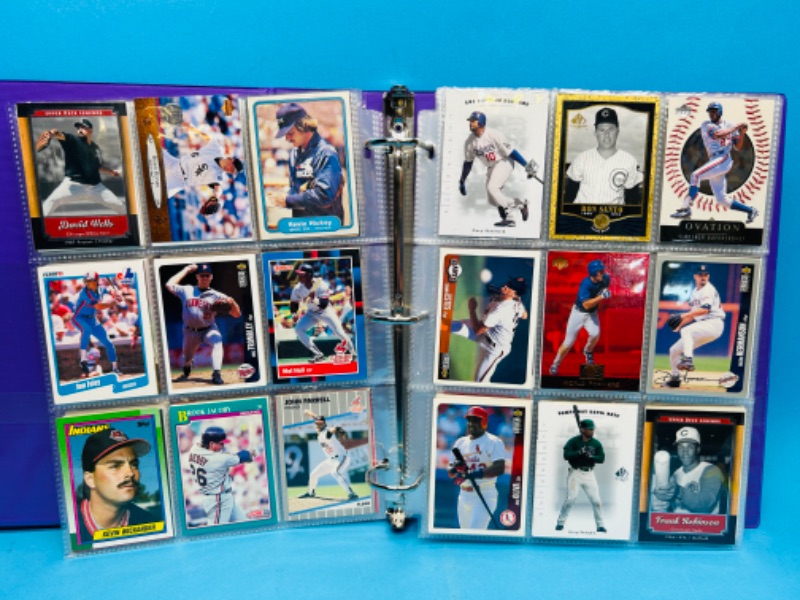 Photo 3 of 698885…342 mixed baseball trading cards in binder 