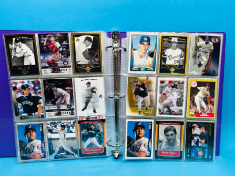 Photo 6 of 698885…342 mixed baseball trading cards in binder 