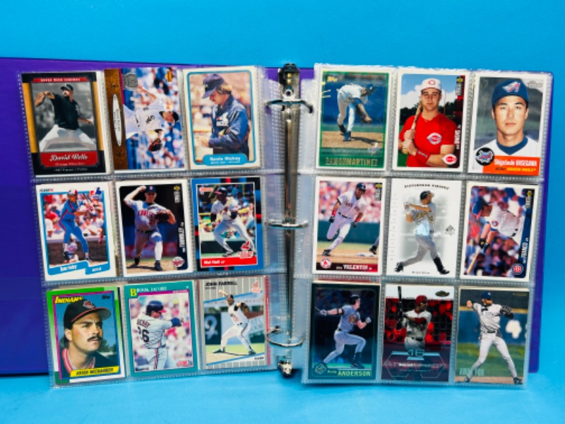 Photo 7 of 698885…342 mixed baseball trading cards in binder 