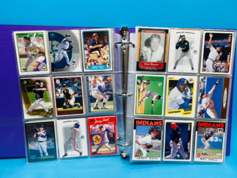 Photo 8 of 698885…342 mixed baseball trading cards in binder 