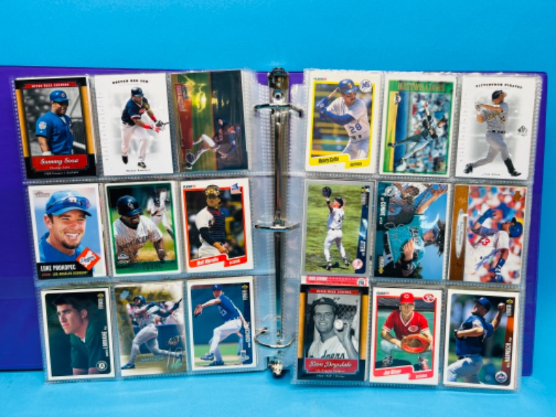 Photo 13 of 698885…342 mixed baseball trading cards in binder 