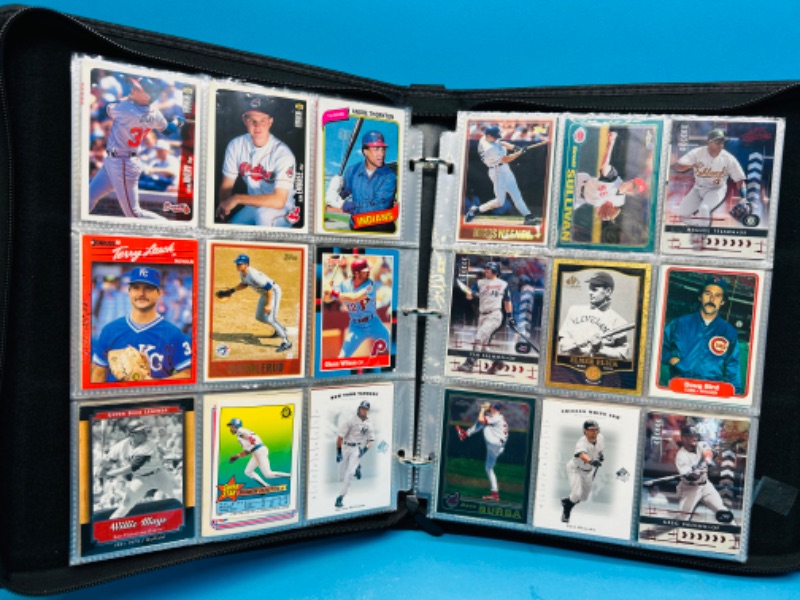 Photo 5 of 698886…360 mixed baseball trading cards in binder 