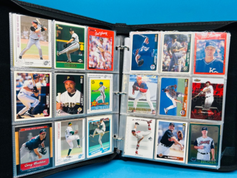 Photo 14 of 698886…360 mixed baseball trading cards in binder 