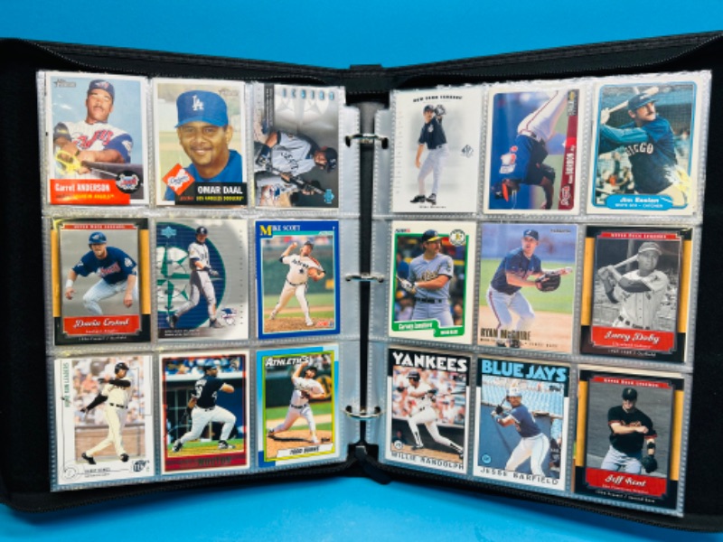 Photo 8 of 698886…360 mixed baseball trading cards in binder 