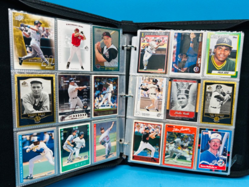 Photo 11 of 698886…360 mixed baseball trading cards in binder 