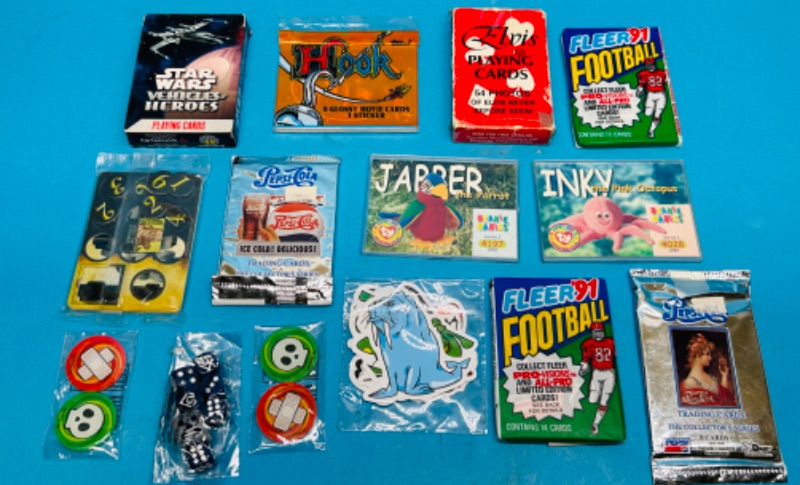 Photo 1 of 698901…sealed trading card and game cards