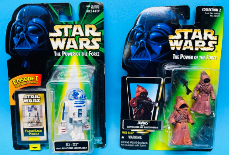 Photo 1 of 698918…2 Star Wars figure toys 