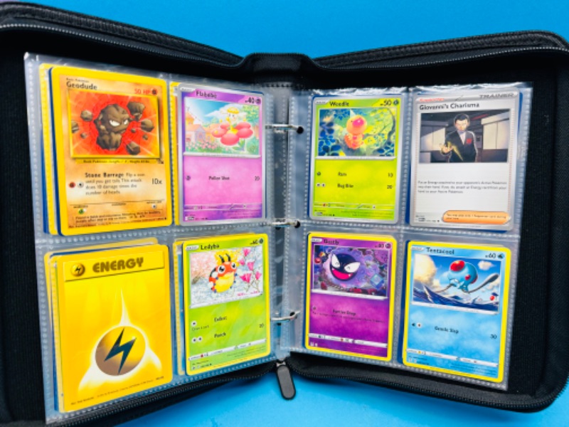 Photo 5 of 698926…112 mixed Pokémon cards in binder - various dates