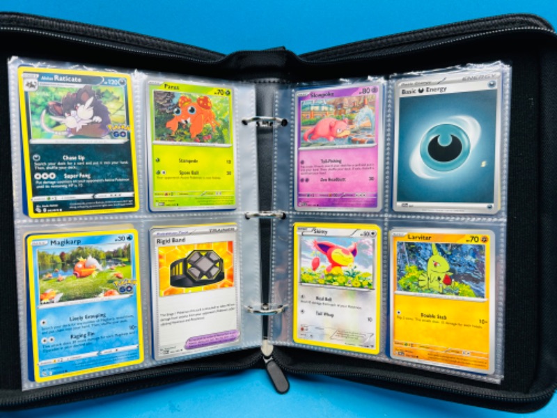 Photo 1 of 698926…112 mixed Pokémon cards in binder - various dates