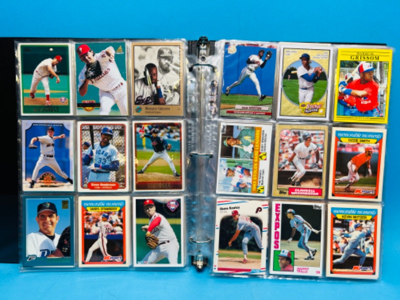 Photo 10 of 698931…360 mixed baseball trading cards in binder - older ones may show wear