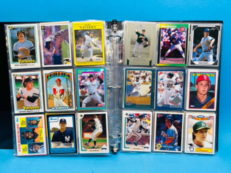 Photo 14 of 698931…360 mixed baseball trading cards in binder - older ones may show wear