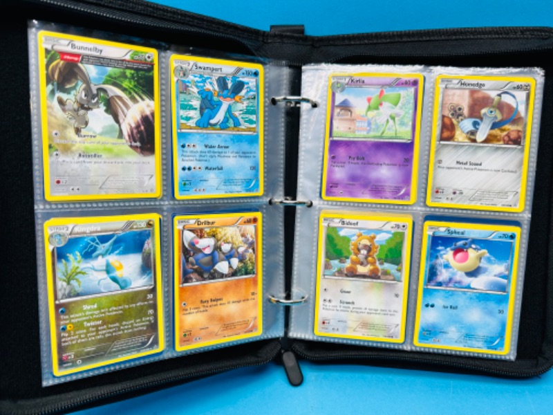 Photo 8 of 698932…128 mixed Pokémon cards in binder -various dates