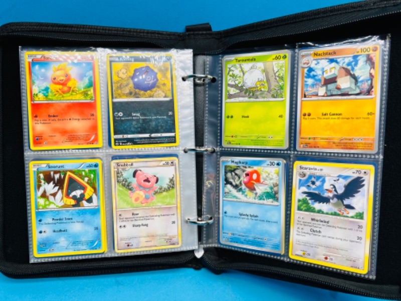 Photo 15 of 698932…128 mixed Pokémon cards in binder -various dates