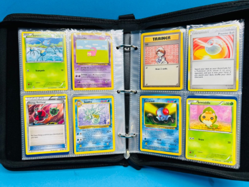 Photo 3 of 698932…128 mixed Pokémon cards in binder -various dates