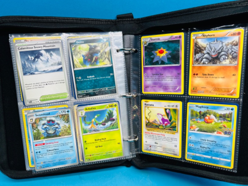 Photo 5 of 698932…128 mixed Pokémon cards in binder -various dates