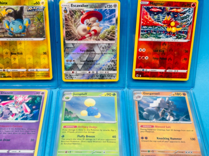 Photo 3 of 698941… 8 holo and reverse holo Pokémon cards in hard plastic sleeves 