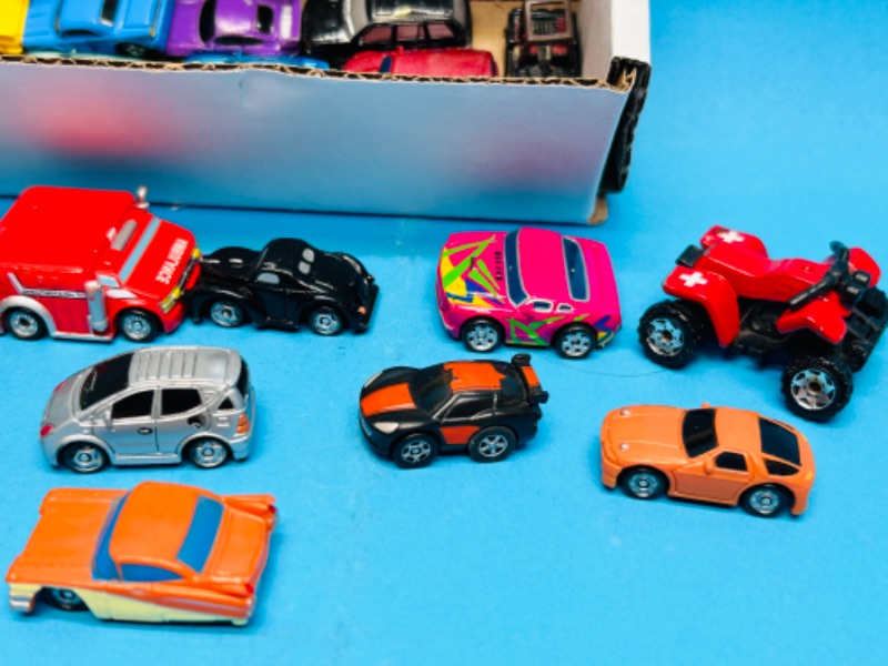 Photo 6 of 698945…26 mini micro die cast cars - some show wear from age