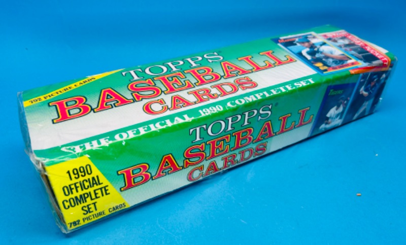 Photo 2 of 699004…sealed 1990 Topps baseball card set 792 cards