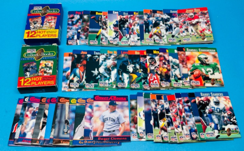 Photo 1 of 699009…sports collect-a-books trading cards