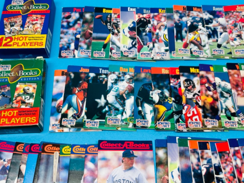 Photo 2 of 699009…sports collect-a-books trading cards