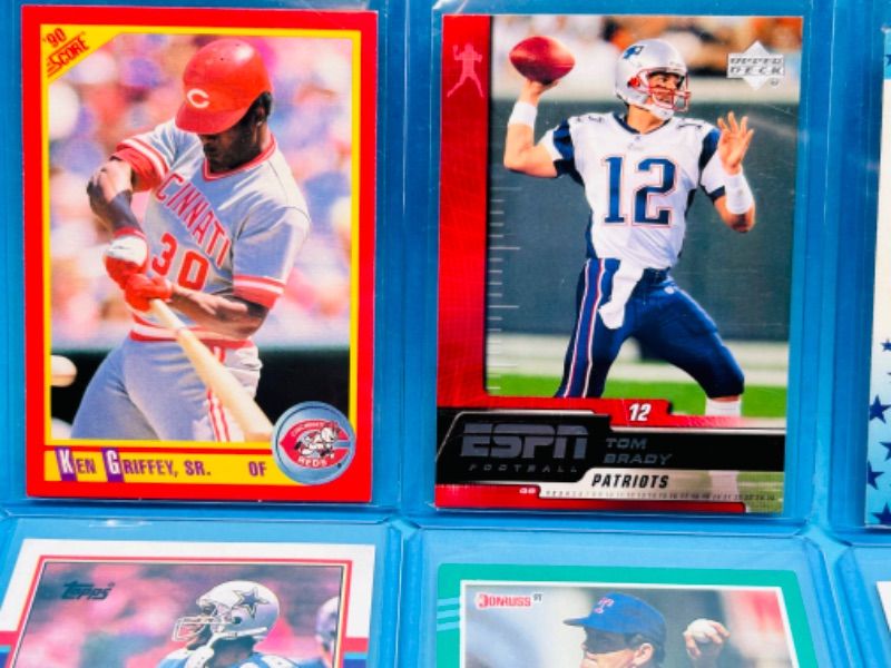 Photo 2 of 699084…10 sports trading cards in hard plastic sleeves 